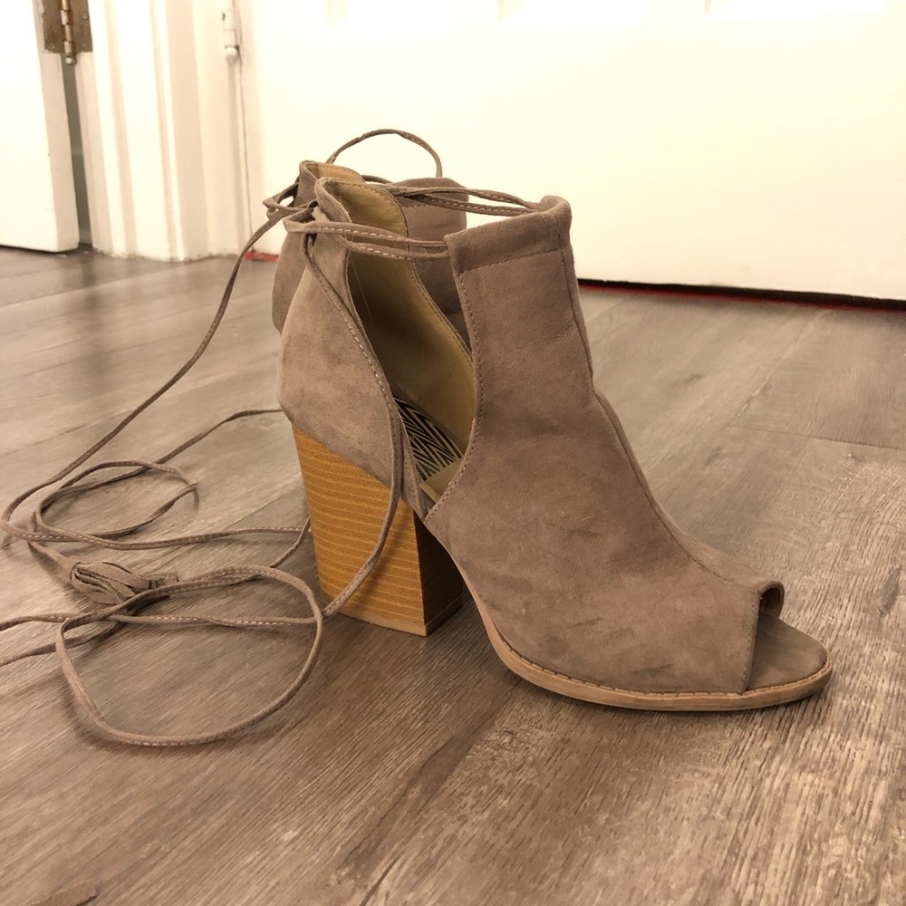 Open Toe Bootie